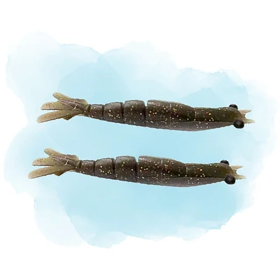 Isca Artificial Monster 3X Camarão X-Move Premium 120 - 12cm