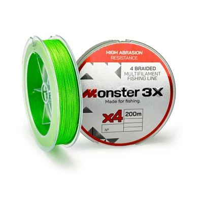 Linha Multifilamento X8 Monster 3X 200m