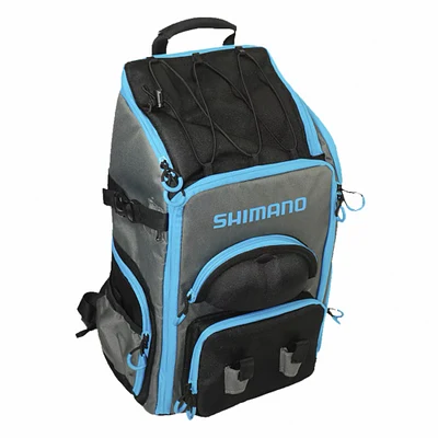 Mochila Bolsa De Pesca Shimano Medium Back Pack Luggage LUG1802 com 03 Estojos