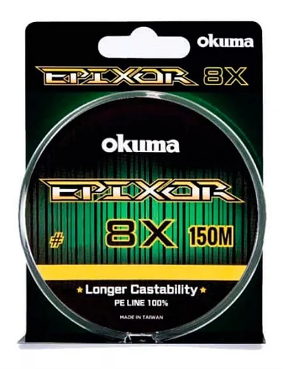 Linha Multifilamento Okuma Inspira 8X 150m Dark Green