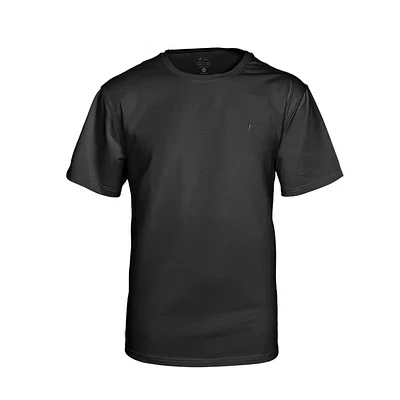 Camiseta Lori Casual Básica regular Fish Masculina Cinza