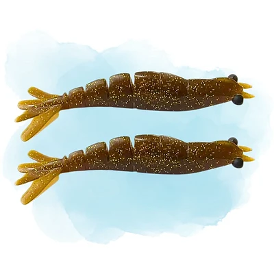 Isca Artificial Monster 3X Craw Dance 9,5cm - Cartela com 02 unidades