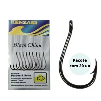 Anzol Kenzaki Pro - Chinu Pro Black 113F