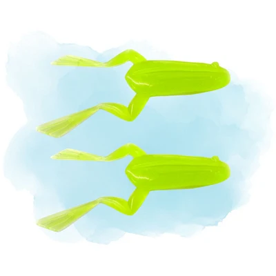 Isca Artificial Monster 3X Soft Bass Tail Frog 2.0 - Embalagem com 2 unidades