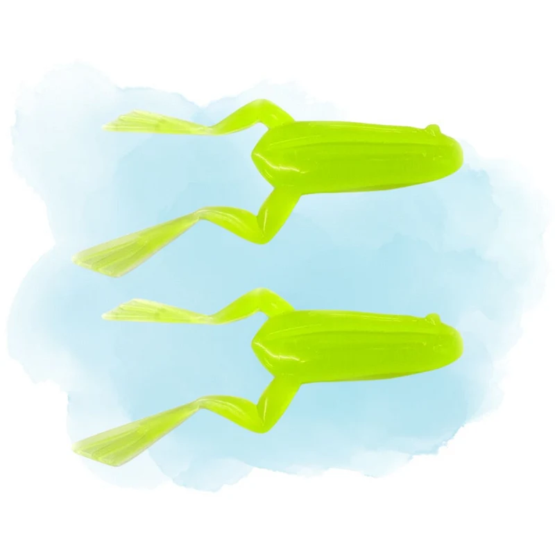 Isca Artificial Monster 3X Soft Bass Tail Frog 2.0 - Embalagem com 2 unidades