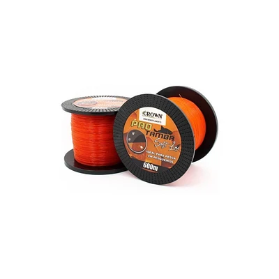 Linha monofilamento Crown Pro Tamba Soft Line 600m - Orange