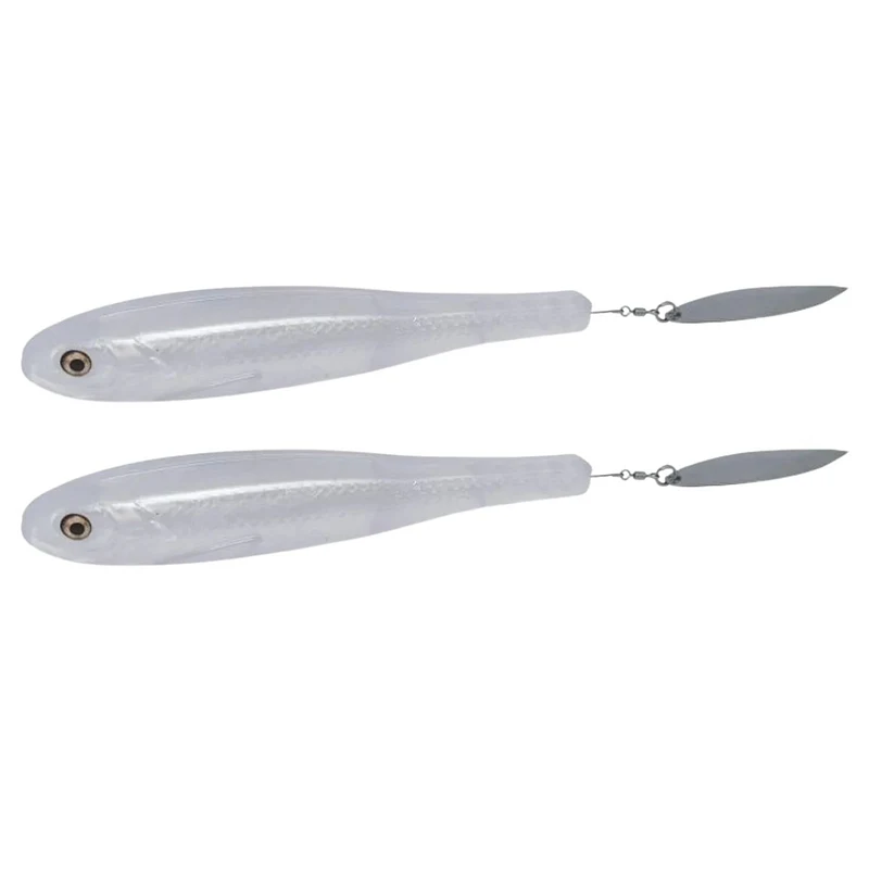 Isca Artificial Monster 3X Soft Spin Shad 13cm - cartela com 2 unidades