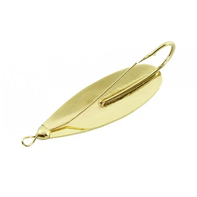 Isca Artificial Lori Colher Tradicional Antienrosco com Girador - Dourado